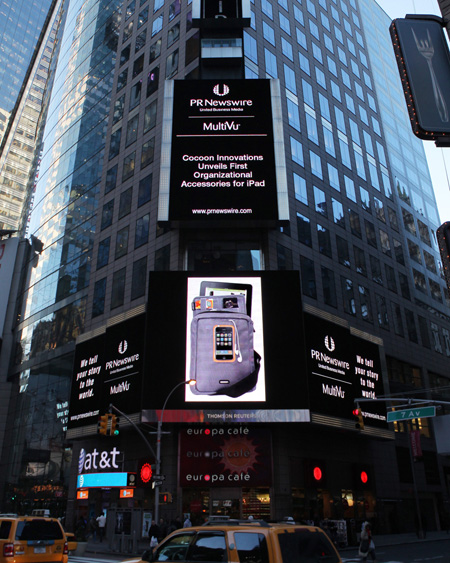 Reuters sign, Times Square New York